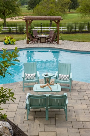 breezesta outdoor furniture collection near a pool